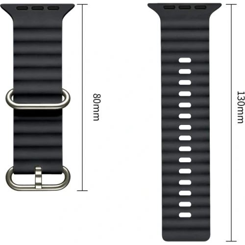 Pasek Tech-Protect Iconband Pro do Apple Watch 44/45/46/49 mm, szare (7/7)
