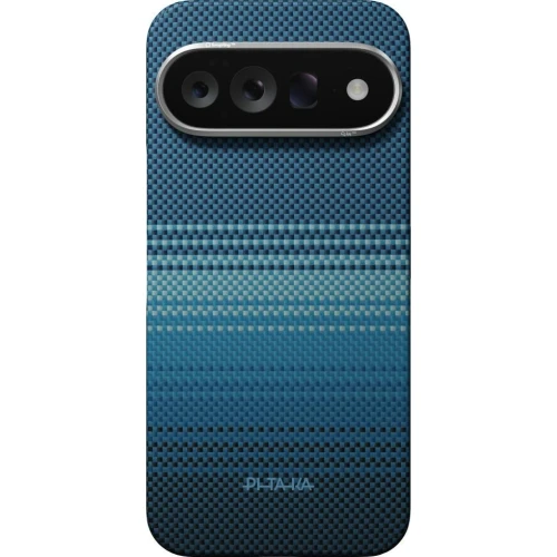 Etui aramidowe Pitaka Ultra-Slim Case do MagSafe, do Google Pixel 11 Pro, niebieskie z kevlarem (3/5)