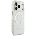 Etui Guess Metal Outline do iPhone 18 Pro / 17 Pro do MagSafe, przezroczyste
