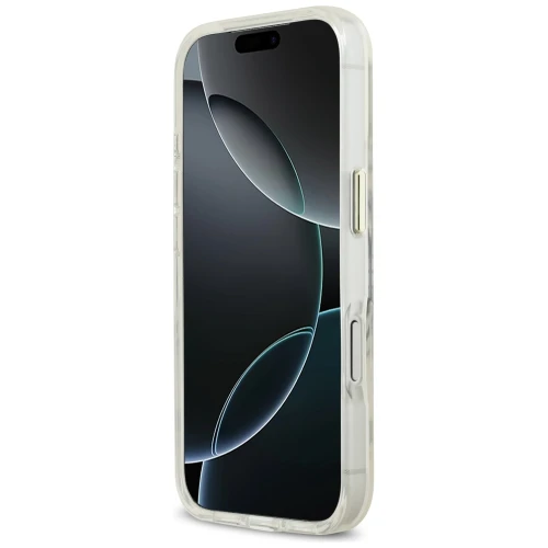 Etui Guess Metal Outline do iPhone 18 Pro / 17 Pro do MagSafe, przezroczyste