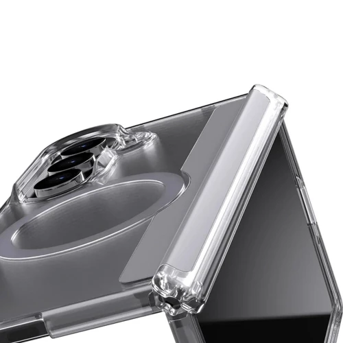 Etui Speck Presidio Perfect-Clear Fold do MagSafe do Galaxy Z Fold8 Ultra / Fold7, przezroczysto-szare (6/12)