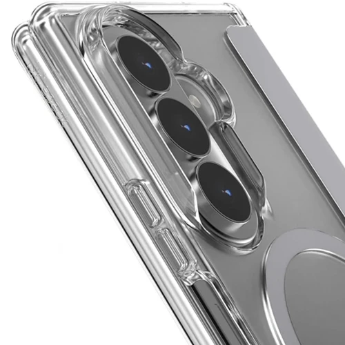Etui Speck Presidio Perfect-Clear Fold do MagSafe do Galaxy Z Fold8 Ultra / Fold7, przezroczysto-szare (7/12)