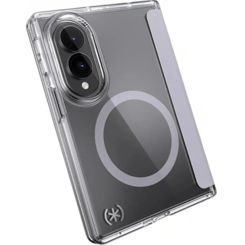 Etui Speck Presidio Perfect-Clear Fold do MagSafe do Galaxy Z Fold8, przezroczysto-szare (5/12)