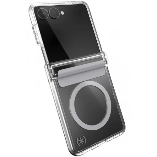 Etui Speck Presidio Perfect-Clear Fold do MagSafe do Galaxy Z Flip8, przezroczysto-szare (5/11)