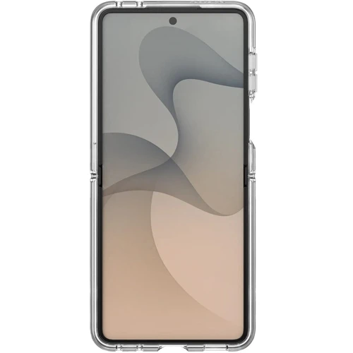 Etui Speck Presidio Perfect-Clear Fold do MagSafe do Galaxy Z Flip8, przezroczysto-szare (10/11)
