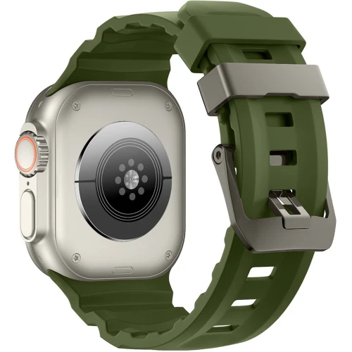 Pasek Tech-Protect Motion do Apple Watch 44/45/46/49 mm, ciemnozielony (2/8)