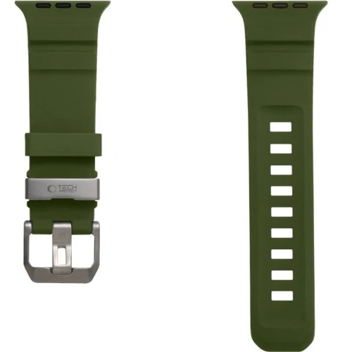 Pasek Tech-Protect Motion do Apple Watch 44/45/46/49 mm, ciemnozielony (3/8)