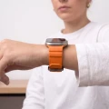Pasek Tech-Protect Motion do Apple Watch 44/45/46/49 mm, pomarańczowy (4/7)