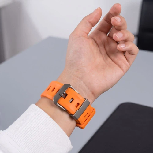 Pasek Tech-Protect Motion do Apple Watch 44/45/46/49 mm, pomarańczowy (6/7)
