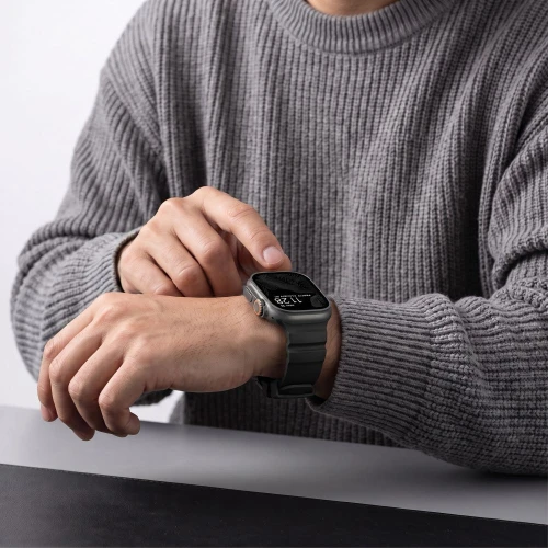 Pasek Tech-Protect Motion do Apple Watch 44/45/46/49 mm, czarny (8/8)