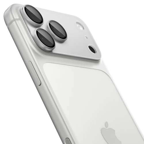 Szkło na aparat Spigen Glas.tR Ez Fit Optik Pro XL 1-Pack do iPhone 18 Pro Max, srebrne (9/15)