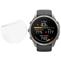 Folia ochronna na ekran zegarka Bizon Watch Film HydroFlex do Garmin Fenix 9 Pro (51 mm), 3 sztuki (4/5)
