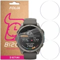 Folia ochronna na ekran zegarka Bizon Watch Film HydroFlex do Garmin Fenix 9 (47 mm), 3 sztuki (1/5)