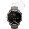 Folia ochronna na ekran zegarka Bizon Watch Film HydroFlex do Garmin Fenix 9 (47 mm), 3 sztuki (5/5)