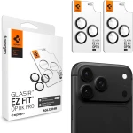 Szkło na aparat Spigen Glas.tR EZ Fit Optik Pro 2-Pack do iPhone 18 Pro Max / 18 Pro, ciemno-szare