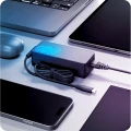 Zasilacz sieciowy USB-C PD 65W, 3mk Hardy Laptop Power Adapter, DC 4.5×3.0 mm (Dell blue) do Dell, 3,2 m, czarny (7/8)
