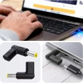 Zasilacz sieciowy USB-C PD 65W, 3mk, DC 5.5×2.5 mm do Lenovo, Asus, Acer, HP, Dell, Toshiba, IBM, Compaq, 3,2 m, czarny (3/8)
