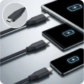 Zasilacz sieciowy USB-C PD 65W, 3mk, DC 5.5×2.5 mm do Lenovo, Asus, Acer, HP, Dell, Toshiba, IBM, Compaq, 3,2 m, czarny (4/8)