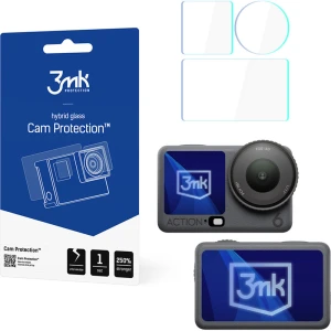 Szkło hybrydowe 3mk Cam Protection do DJI Osmo Action 6