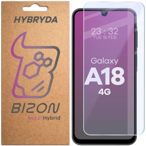Elastyczne szkło hybrydowe Bizon Hybrid Mule do Galaxy A18 4G