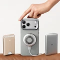 Etui skórzane z podstawką ESR Atelier Kickstand do MagSafe do iPhone 18 Pro Max / 17 Pro Max, szare (5/9)