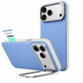 Etui skórzane z podstawką ESR Atelier Kickstand do MagSafe do iPhone 18 Pro / 17 Pro, niebieskie (1/9)