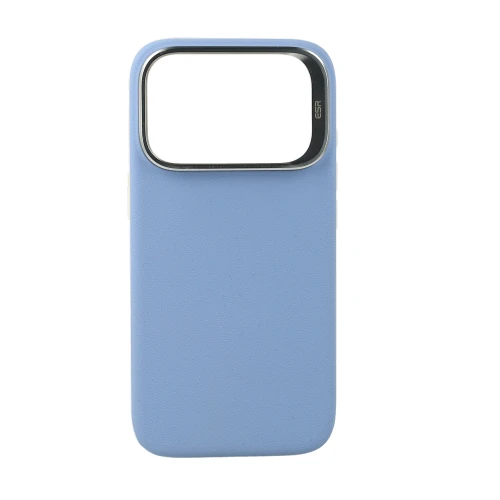 Etui skórzane z podstawką ESR Atelier Kickstand do MagSafe do iPhone 18 Pro / 17 Pro, niebieskie (8/9)