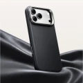Etui skórzane z podstawką ESR Atelier Kickstand do MagSafe do iPhone 18 Pro / 17 Pro, czarne (4/9)