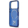 Etui Karl Lagerfeld IML K Head do iPhone 18 Pro / 17 Pro do MagSafe, niebieskie