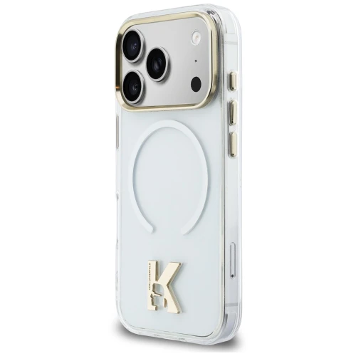 Etui Karl Lagerfeld IML K Head do iPhone 18 Pro / 17 Pro do MagSafe, przezroczyste