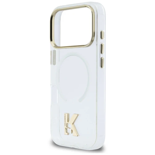 Etui Karl Lagerfeld IML K Head do iPhone 18 Pro / 17 Pro do MagSafe, przezroczyste