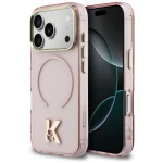 Etui Karl Lagerfeld IML K Head do iPhone 18 Pro / 17 Pro do MagSafe, różowe