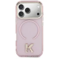 Etui Karl Lagerfeld IML K Head do iPhone 18 Pro Max / 17 Pro Max do MagSafe, różowe