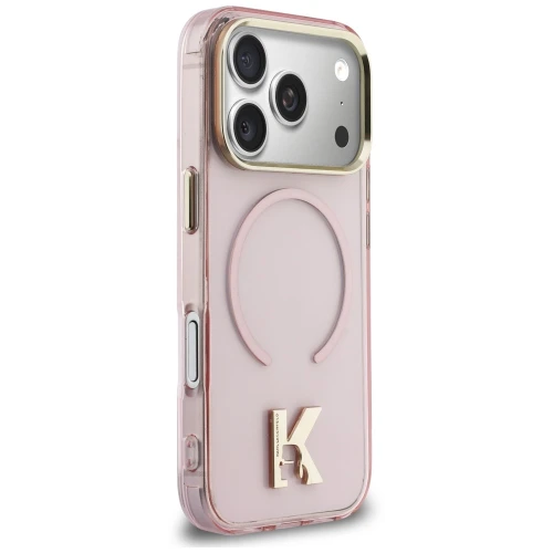 Etui Karl Lagerfeld IML K Head do iPhone 18 Pro Max / 17 Pro Max do MagSafe, różowe