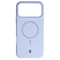 Silikonowe etui z pierścieniem magnetycznym Bizon Soft Case Magnetic do iPhone 18 Pro Max / 17 Pro Max, jasnoniebieskie (2/8)