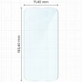 3x Szkło hartowane + szybka na aparat Bizon Glass Clear Pack do Xiaomi POCO F9 Pro (2/6)