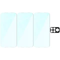 3x Szkło hartowane + szybka na aparat Bizon Glass Clear Pack do Xiaomi POCO F9 Pro (6/6)