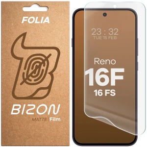 Folia matowa Bizon Film Matte do Oppo Reno16 F / Reno16 FS, 1 sztuka