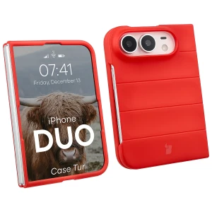 Pancerne etui Bizon Case Tur do iPhone Duo, czerwone