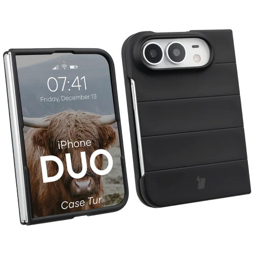 Pancerne etui Bizon Case Tur do iPhone Duo, czarne (1/8)