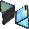 Etui Spigen Air Skin Aramid Mag do MagSafe do Galaxy Z Flip8, czarne