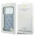 Etui Guess Embossed 4G Classic do iPhone 18 Pro Max / 17 Pro Max do MagSafe, niebieskie