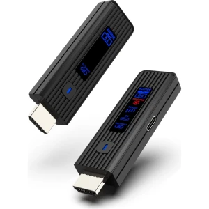 OUTLET: Transmiter HDMI XENSO HL50E, HDMI 1.4 1080p 60Hz, zasięg do 50 m, czarny