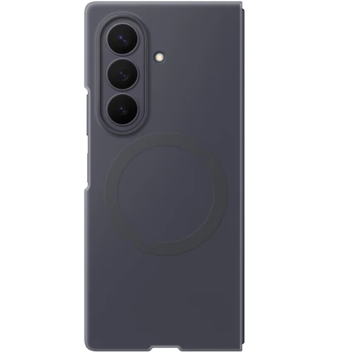 Etui + 2x folia antyrefleksyjna na przedni ekran Samsung Silicone Magnet Case do Galaxy Z Fold8 Ultra, do MagSafe, grafitowe
