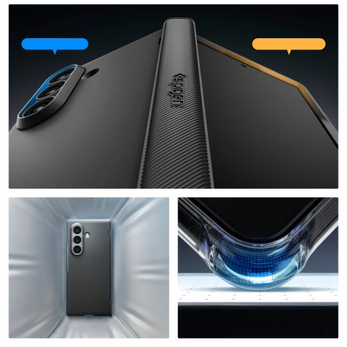 Etui Spigen Slim Armor Pro Mag do MagSafe do Galaxy Z Fold8 Ultra, czarne