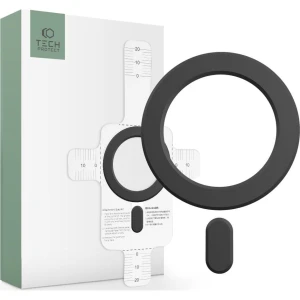 OUTLET: Blaszka magnetyczna Tech-Protect Magmat MagSafe Universal Magnetic Ring, czarna