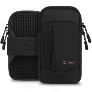 OUTLET: Opaska na ramię Tech-Protect M6 Universal Sport Armband, czarno-różowa