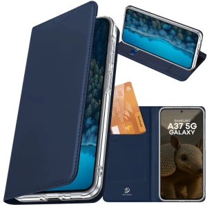 OUTLET: Etui z klapką Dux Ducis Skin Pro do Galaxy A37 5G, granatowe