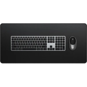 OUTLET: Podkładka na biurko ze skóry wegańskiej, Satechi Premium Desk Mat, czarna