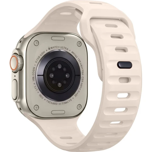 Pasek Tech-Protect Silicone Line, Apple Watch 49/46/45/44 mm, beżowe (2/8)
